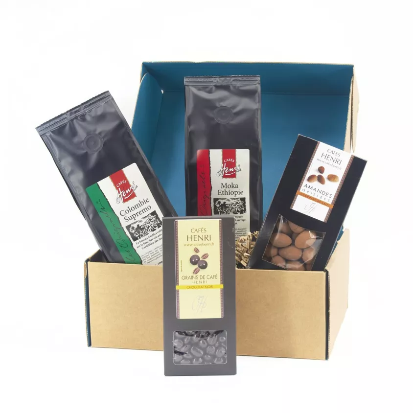 Coffret "Plaisir caféiné"
