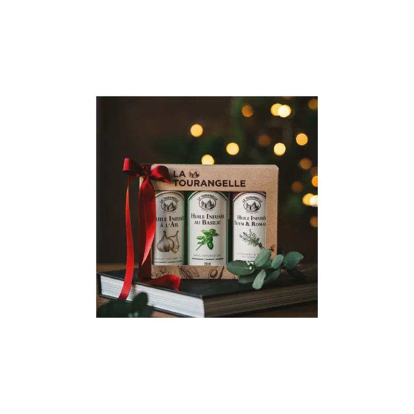 Coffret infusées : Basilic, Ail, Thym & Romarin