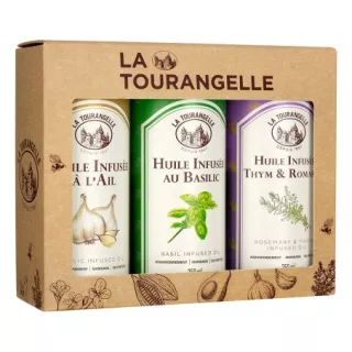 Coffret infusées : Basilic, Ail, Thym & Romarin