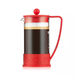Cafetière a piston, 8 tasses, 1.0 l ROUGE