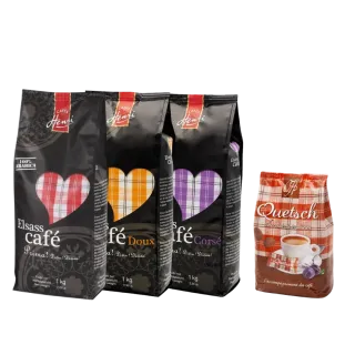 Offre LOT de 3 Kg d'Elsass Café en Grain