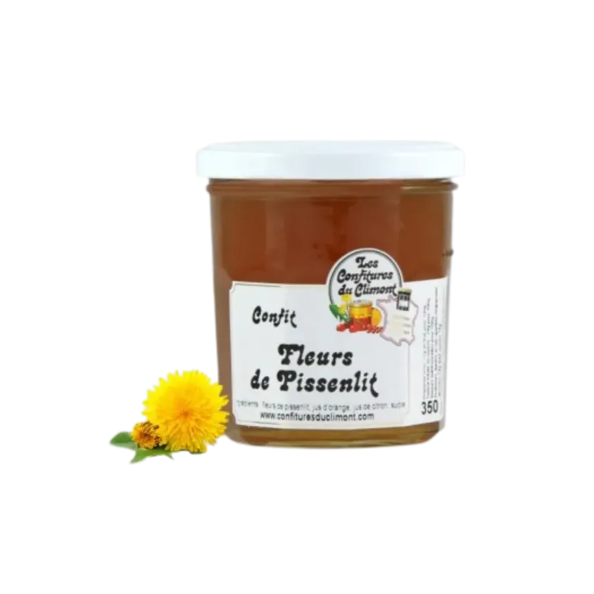 Confit de fleurs de pissenlit | Confitures du Climont | Cafés Henri