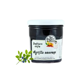 Confiture de myrtilles 350g