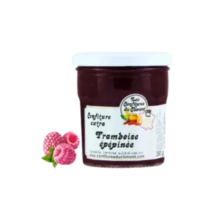 Confiture framboise épépinées 350g