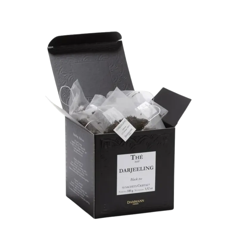 DARJEELING, 50 SACHETS CRISTAL ® DAMMANN