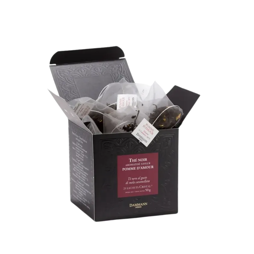 POMME D'AMOUR, 25 SACHETS CRISTAL ® DAMMANN