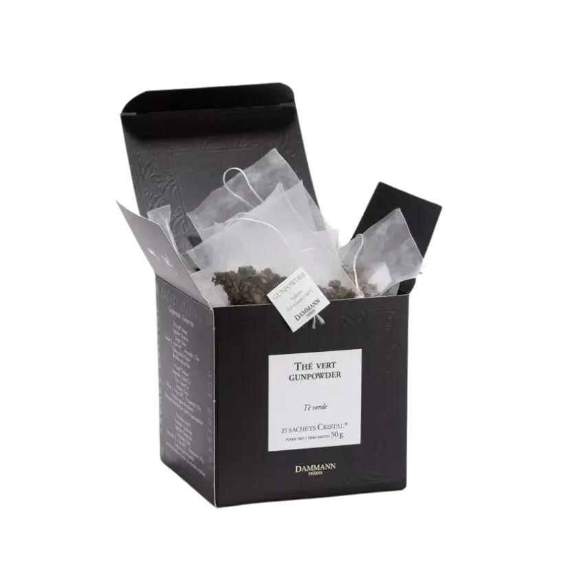 CHINE GUNPOWDER , 25 SACHETS CRISTAL ® DAMMANN