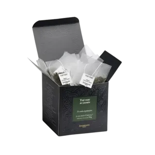 THÉ VERT AU JASMIN, 25 SACHETS CRISTAL ® DAMMANN