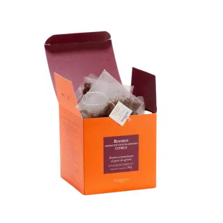 ROOIBOS CITRUS, 25 SACHETS CRISTAL ® DAMMANN