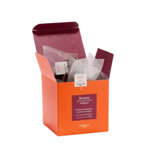 ROOIBOS VANILLE, 25 SACHETS CRISTAL ® DAMMANN