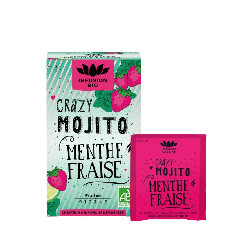Crazy Mojito FRAISE Bio -ROMON