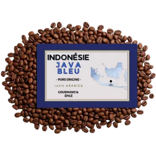 Java bleu d'Indonésie