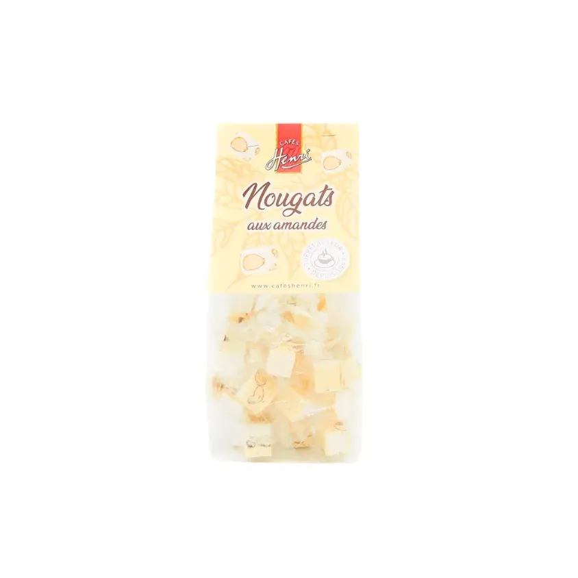 Bonbons de nougat miel amande
