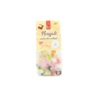 Bonbons de nougats assortis exotique