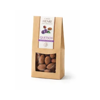 Chocolat croustillant finement parfumé à l'eau de vie de Quetsche