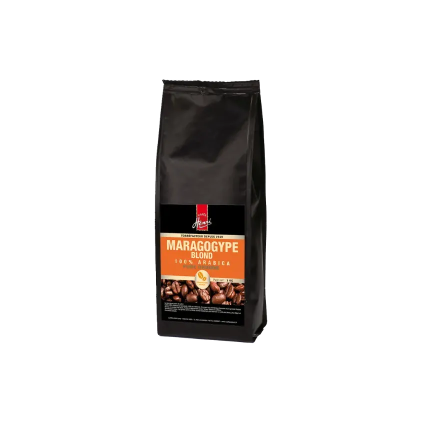 Café en grains Mexique Maragogype – Pure origine 100% Arabica | Cafés Henri
