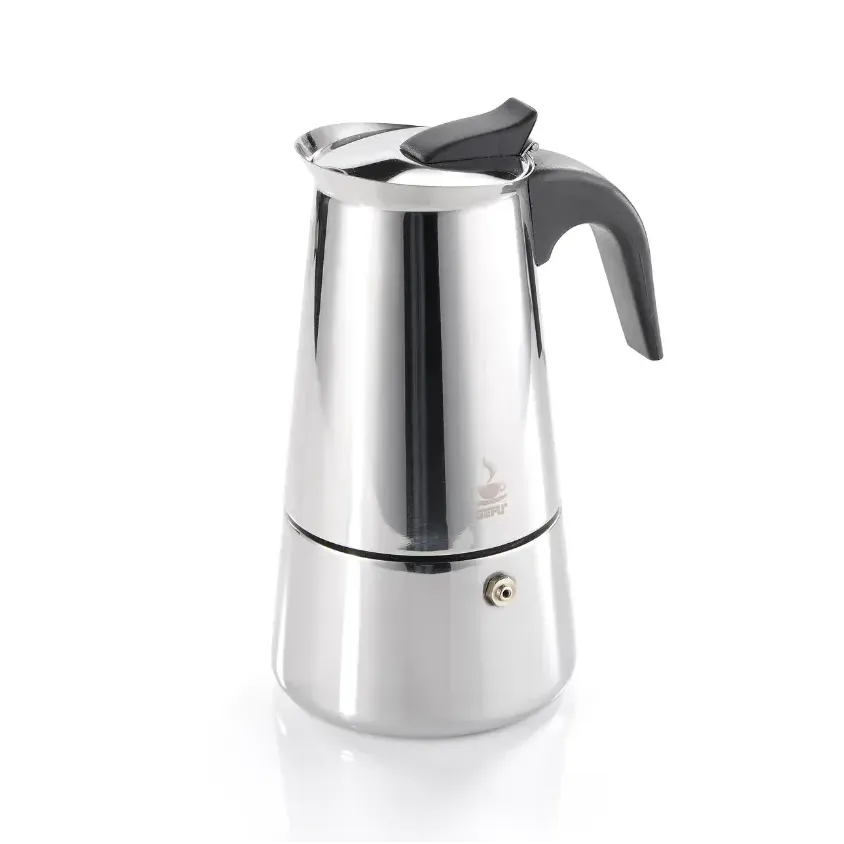 Cafetière italienne en inox Emilio - 6 tasses