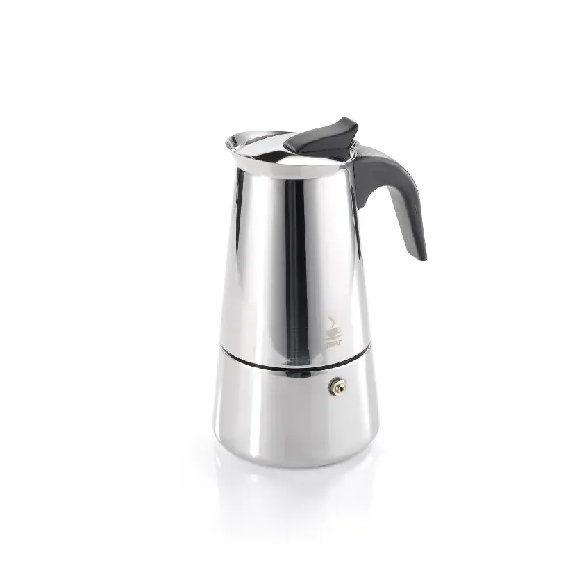Cafetière italienne en inox Emilio - 4 tasses