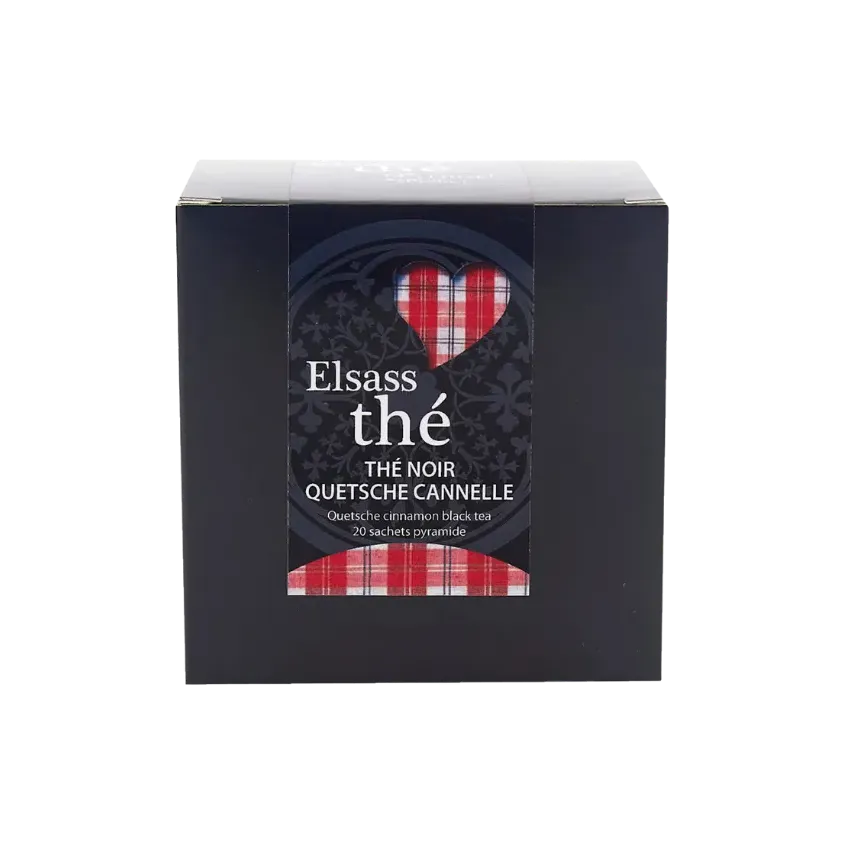 Elsass thé noir Quetsche-Cannelle – Cafés Henri