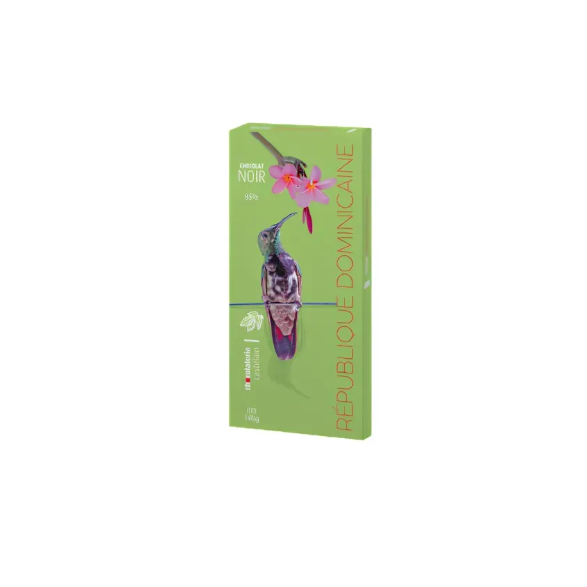 Tablette chocolat noir République dominicaine 85% BIO 100g