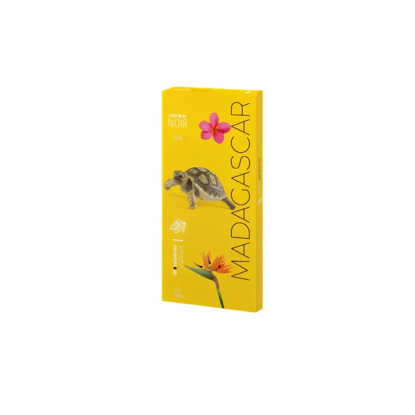 Tablette chocolat noir Madagascar 73% BIO 100g