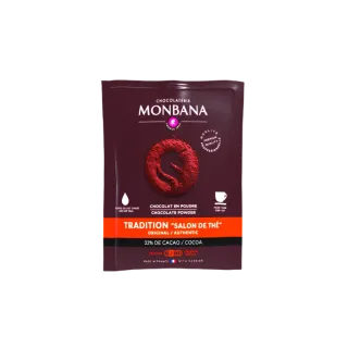 100 sachets de chocolat chaud tradition 30g - Monbana