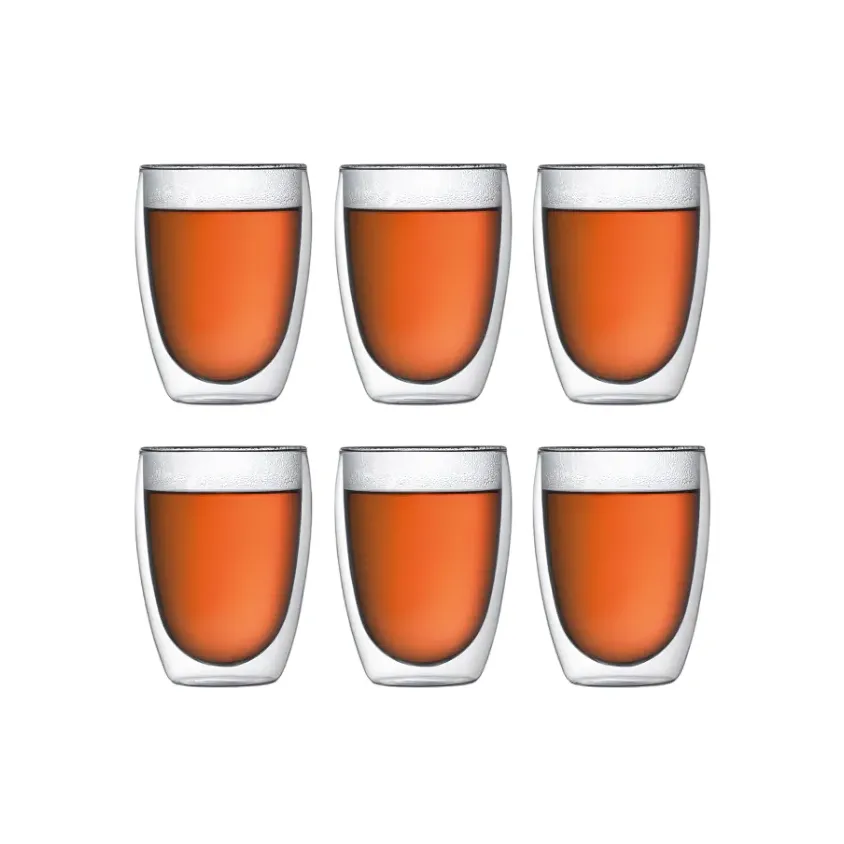 Set de 6 verres double paroi PAVINA Bodum – 35 cl