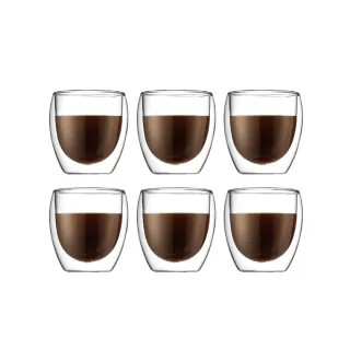 Set de 6 verres double paroi PAVINA Bodum – 25 cl