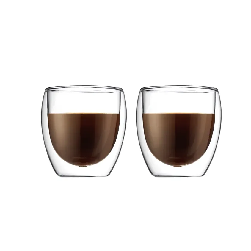 Set de 2 verres double paroi PAVINA Bodum – 25 cl