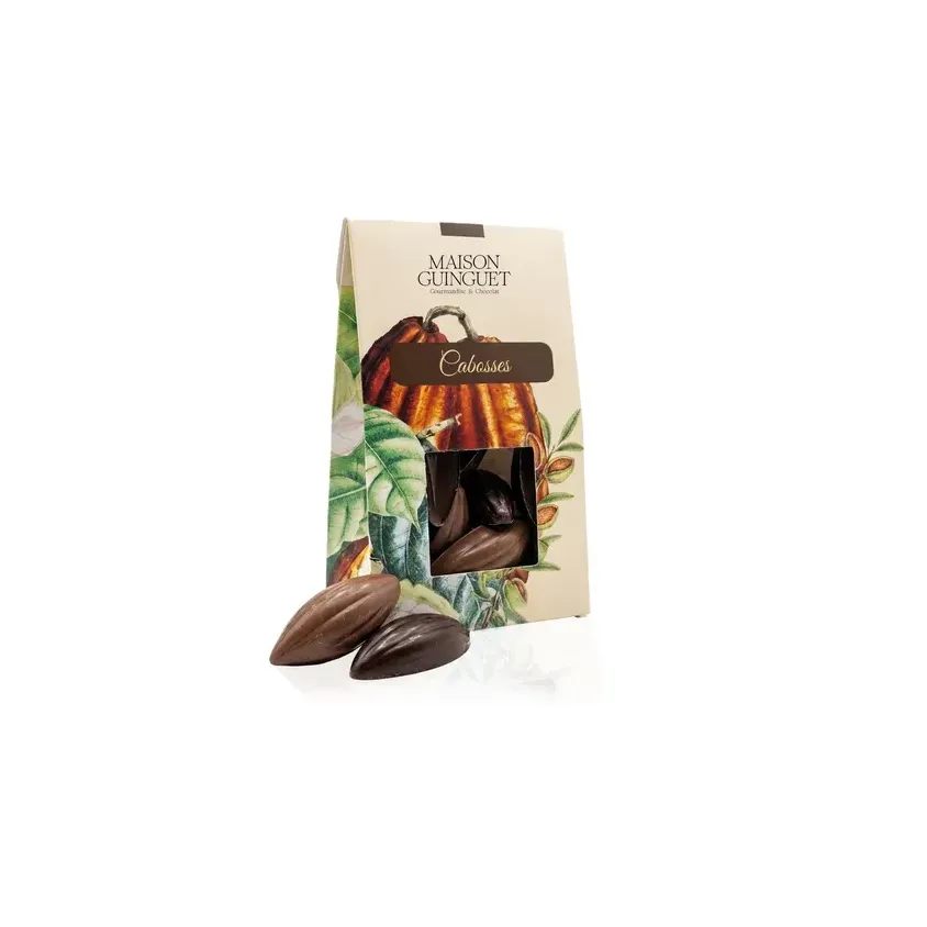Cabosses chocolat praliné 95 g – Maison Guinguet
