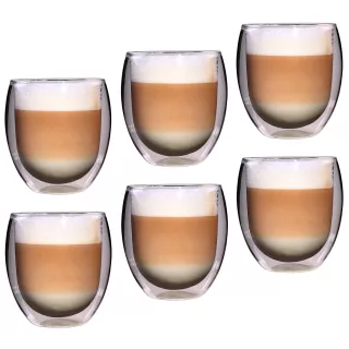 Pavina double paroi 8cl Bodum - Lot de 6