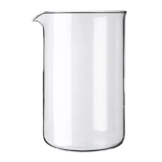Verre de rechange, pour cafetière à piston 12 tasses