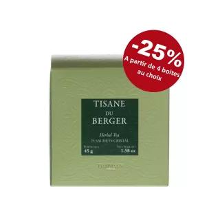 Tisane du berger 25 sachets cristal