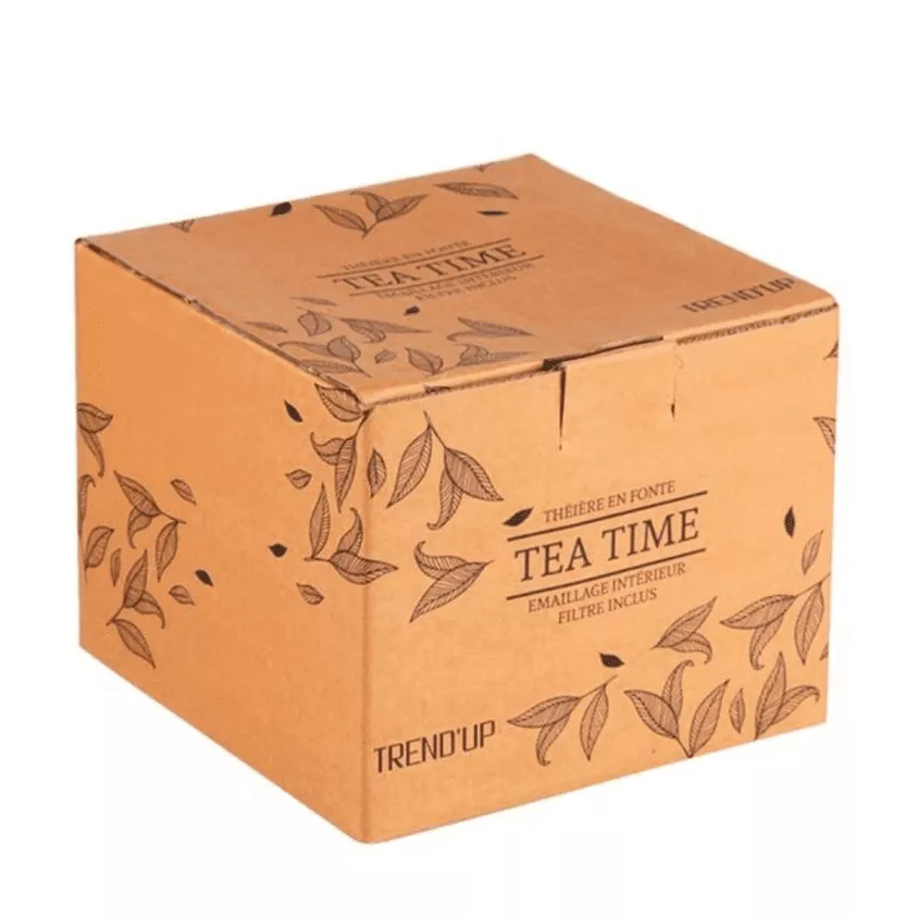 Théière en fonte jaune Octo 1L