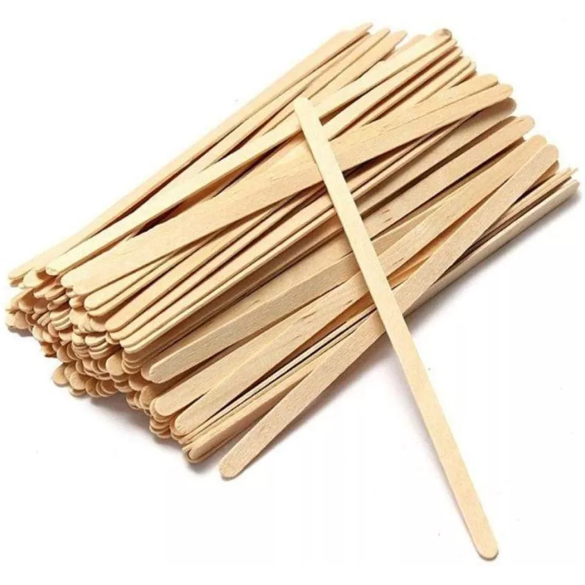 Touillettes en bois 140mm - Lot de 1000