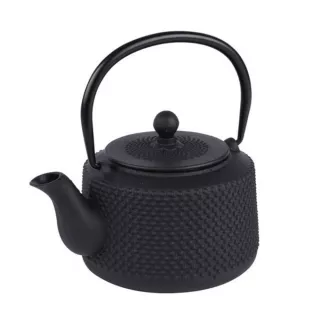 Théière en fonte noire Seny 0.85L