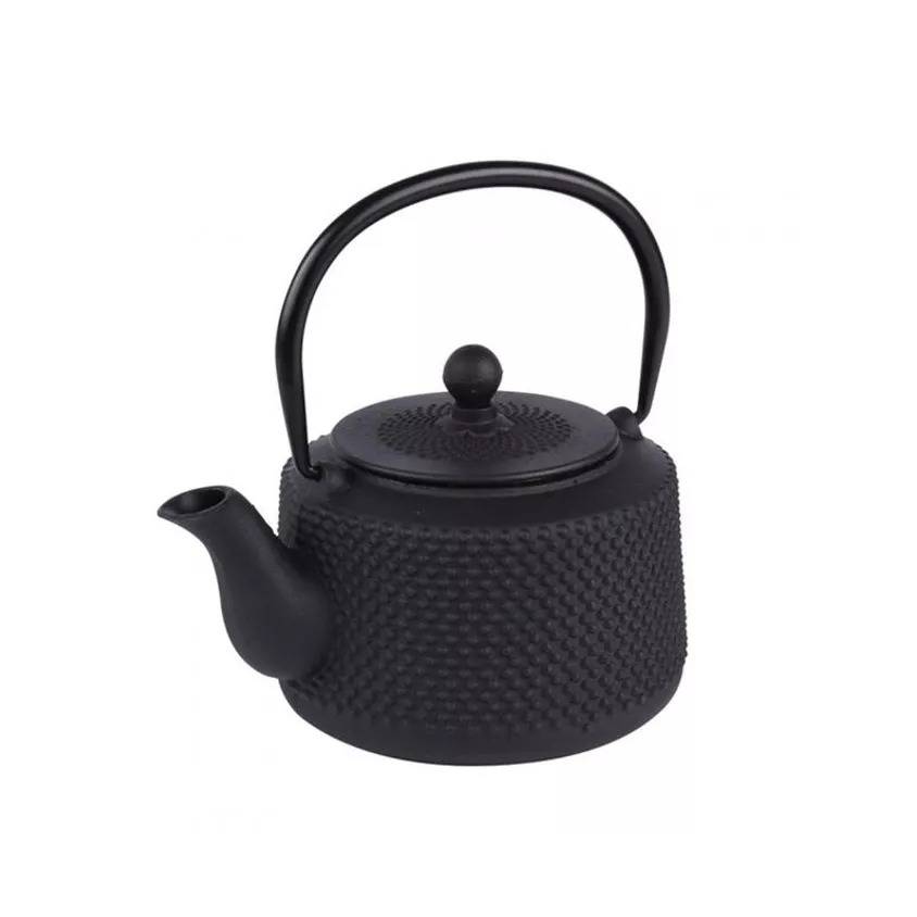 Théière en fonte noire Seny 0.85L