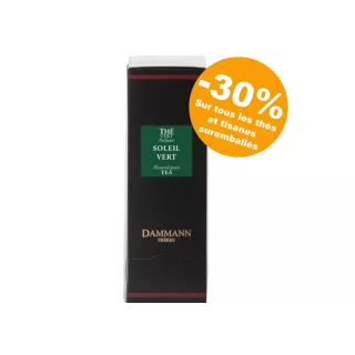 Thé vert soleil 24 sachets suremballés
