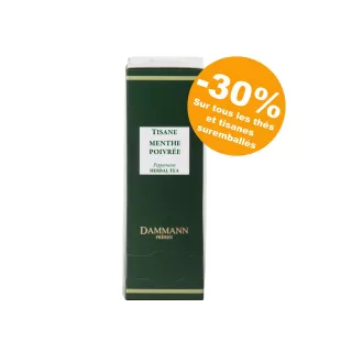 Tisane menthe 24 sachets suremballés