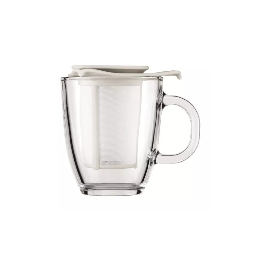 Yo-yo set Bodum blanc 35cl mug infuseur
