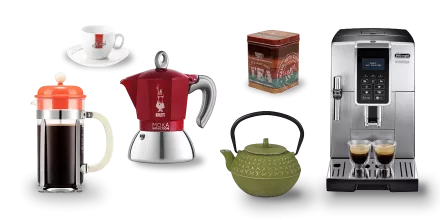 Cafetiere expresso, machine à café grain & théière