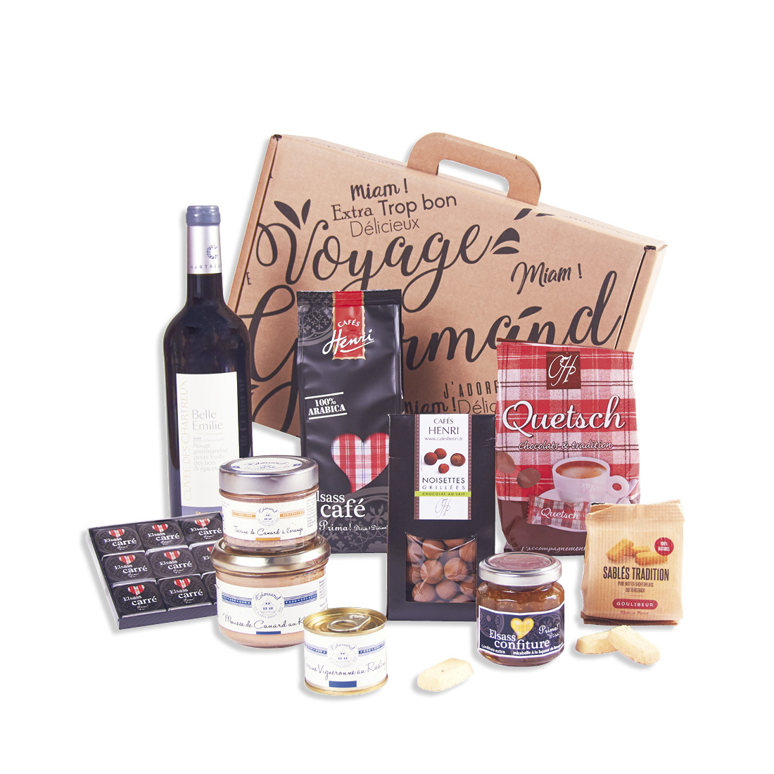 Coffret gourmand Duc de Gascogne, Coffret gourmand à offrir